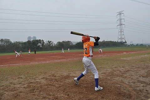 小東參加台灣社區棒球大賽（大肚溪棒壘球場）