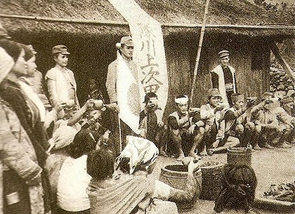 日據時代日軍徵召台灣原住民充當「高砂義勇隊」，在南洋參與殺害美軍戰俘等戰爭罪行，如今卻被綠營扭曲歷史加以美化